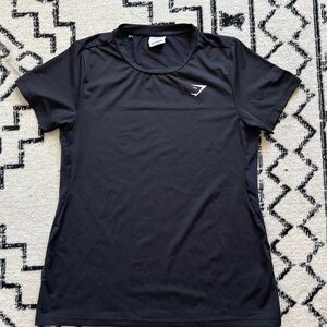Black Gymshark Fitted Shirt
